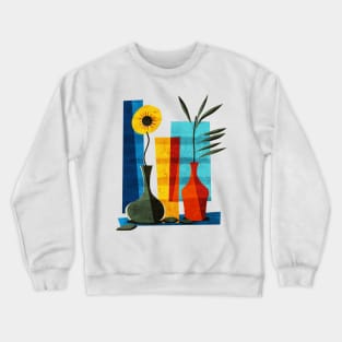 Bahaus ikebana Crewneck Sweatshirt